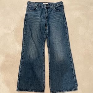 Levi's Baggy Boot Dark Wash Jeans